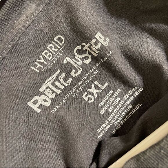 Hybrid Apparel Black Short Sleeve Tee - Picture 6 of 7